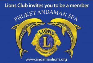 Join the Lions Club Of Phuket Andaman Sea